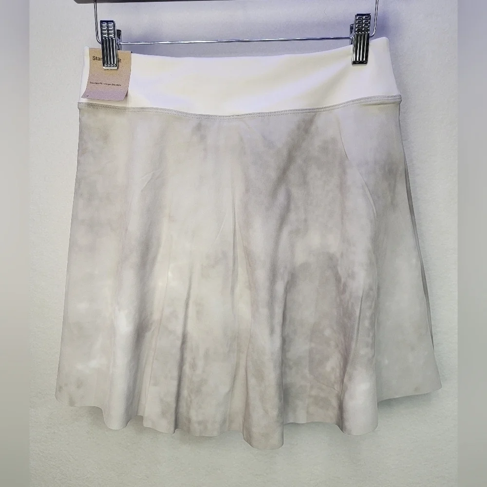 Nike Women’s Dri-FIT Club Long Printed Golf Pleated Skort Size Small Tie-dye